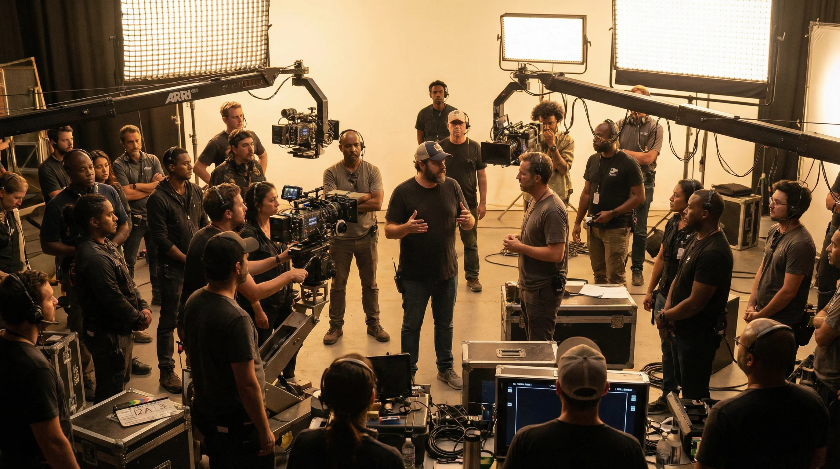 呦呦视频传媒国际合作拍摄现场